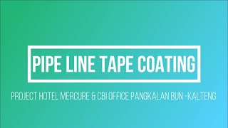 PIPE LINE TAPE COATING POLYKEN [upl. by Karoline]