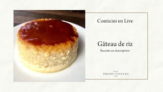 Gâteau De Riz  Conticini En Live [upl. by Anehsuc349]