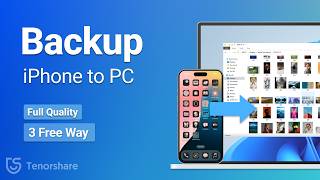 How to Back Up iPhone to PC  3 Ways  Full amp Specific Backup Guide [upl. by Dickens]