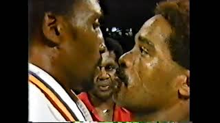 Thomas Hearns vs Wilfred Benitez [upl. by Enomis58]