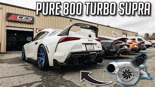 Pure800 B58 Supra Makes EFFORTLESS Power on Pump Gas [upl. by Nodnahs]