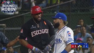 Resumen Leones del Escogido VS Tigres del Licey Round Robin 14012024 [upl. by Nenad]