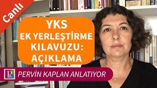 YKS EK YERLEŞTİRME KILAVUZU YORUM AÇIKLAMA [upl. by Llekcir]