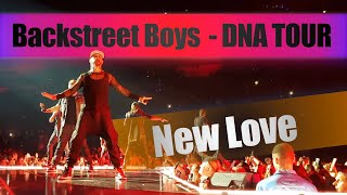 NEW LOVE  Backstreet Boys DNA World Tour Front of Stage [upl. by Ominoreg550]