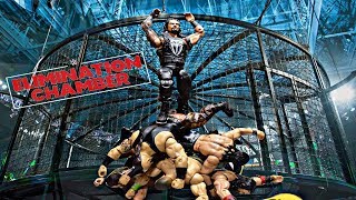 WWE ELIMINATION CHAMBER 2018 FULL SHOW REVIEW WWE FIGURES [upl. by Earaj601]