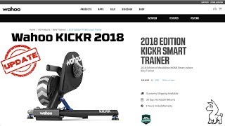 Wahoo KICKR 2018 Smart Trainer Product Details  Ride Review  Sound Check [upl. by Dianemarie389]