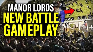 THIS IS HUGE New Gameplay Shows Updated Manor Lords BATTLES [upl. by Yukio8]