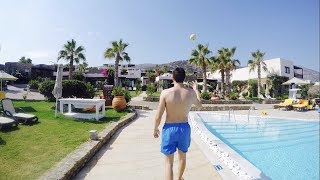 Das schönste Hotel in Griechenland  Ikaros Beach  Kreta Urlaub 2017 [upl. by Sivrup]