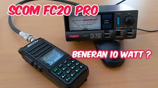 Review Ht SCOM Fc20 Pro 10 Watt [upl. by Ayila]