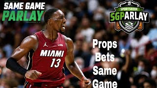 PrizePicks NBA DFS Bets amp SameGame Parlays 111623 [upl. by Ridley]