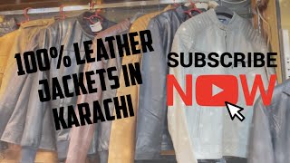 Best leather jackets in Karachi  2023 [upl. by Kleper]