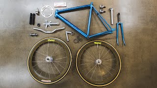 DREAM BUILD FIXED GEAR  1992 Cannondale Track [upl. by Thorrlow790]