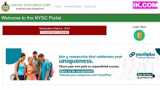 nysc registration online 2024 Step By Step Guide for a Successful Registration  nysc2024 [upl. by Eenafit]