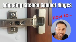 How to adjust kitchen cabinet doors that won’t close [upl. by Pincus185]