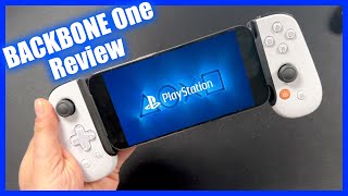 BACKBONE One Review  PS5 Mobile Controller for iPhone and Android [upl. by Shaper]