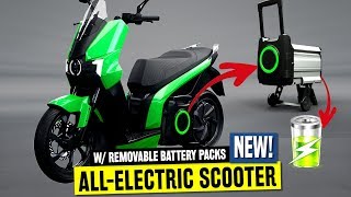 10 New Electric Scooters w Removable Batteries for Faster and Smarter Charging [upl. by Fredia153]