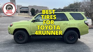 Best Tires for Toyota 4Runner 2024  Top 6 Best 4Runner Tires Review [upl. by Laeira573]