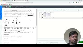 Hackerrank Solution  Python List Comprehension  7 [upl. by Barnum]