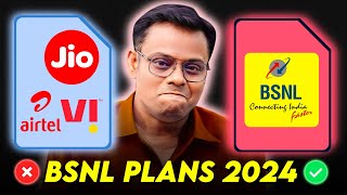 BSNL New Best Plan 2024  BSNL PORT OFFER  BSNL Recharge Plan  BSNL vs Jio [upl. by Noiroc]