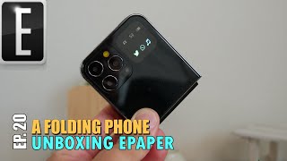 FOLDING Phone  Unboxing ePaper EP20 Contest [upl. by Enixam]