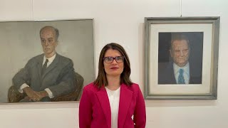 Izložba “Portreti” Marija Mikulića u Galeriji “Likum ‘76” [upl. by Bruckner432]