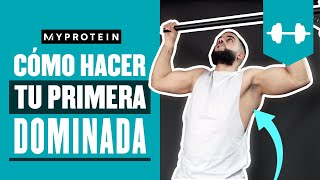 Cómo hacer tu PRIMERA DOMINADA  Dominadas NIVEL PRINCIPIANTE con Nordin Workout 🔥 [upl. by Cortney]