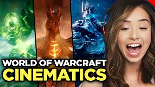 Pokimane reacts to ALL World of Warcraft Cinematics [upl. by Carilyn]