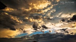 HD Clouds Time Lapse  Mammatus Cumulus Sunsets [upl. by Petra]