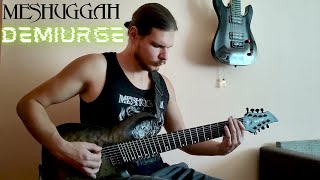 Meshuggah  Demiurge Guitar Cover [upl. by Rocher]