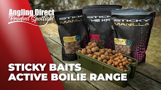 Sticky Baits Active Boilie Range – Carp Fishing Product Spotlight [upl. by Derek]