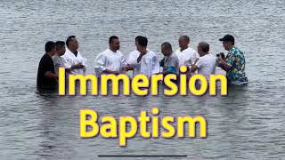 Dive Into The Holy Waters Immersion Baptism Experience [upl. by Niledam]