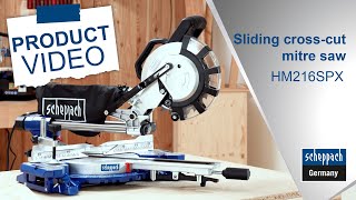 Sliding CrossCut Mitre Saw  HM216SPX [upl. by Emirej]