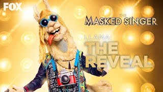 The Llama Is Revealed As Drew Carey  Season 3 Ep 2  THE MASKED SINGER [upl. by Aivin]