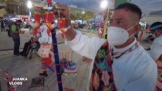 🪘Voladores de Papantla  Feria Estatal de León 🎡 [upl. by Friedrick]