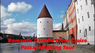 Sailing the Danube River on Viking Var  Passau Walking Tour  Danube River Cruise  Episode 3 [upl. by Drusy]