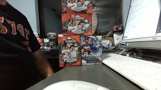 4 Blasters  3 2024 Bowman amp 1 2023 Bowman Platinum sportscardclubcom Break [upl. by Gavrilla202]