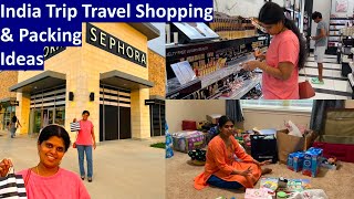 ✈️ சொந்த ஊருக்கு போகறதுக்கு முன்னாடி கடைசி Shopping  India Trip Packing amp Shopping  USA Tamil VLOG [upl. by Eltsryk]