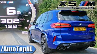 BMW X5M COMPETITION 0300kmh ACCELERATION amp SOUND by AutoTopNL [upl. by Sawtelle]