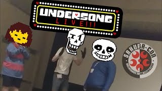 UNDERSONG LIVE UNDERSONG The Choose Your Own Adventure UNDERTALE Musical Preview Panel [upl. by Stanzel]