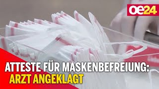 Arzt wegen Attesten für Maskenbefreiung angeklagt [upl. by Nwahsauq]