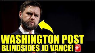 Washington Post LEAKS Incriminating TEXTS Sent By JD VANCE [upl. by Tsnre]