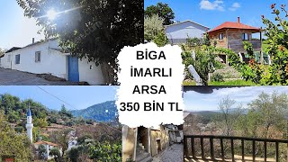 HARİKA KONUMDA BİGA İMARLI SATILIK ARSA 350 BİN TL [upl. by Nosneh961]