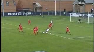 MWC Womens Soccer New Mexicos Elizabeth Lambert vs BYU [upl. by Ayotna]