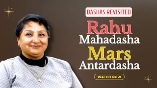 Dashas Revisited Rahu Mahadasha  Mars Antardasha  Stop Being Self Critical And Focus Your Energy [upl. by Ettevy]