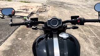 2025 triumph rocket 3r storm walk around and startup [upl. by Hgiellek896]