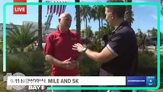 Tampa Bay community holds 911 Memorial Mile and 5K [upl. by Yecram]