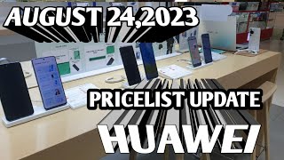 HUAWEI PRICES UPDATE 2023 NOVA1111i11ProY70Nova1010se9seMateX3Mate50ProP60Pro [upl. by Clercq]