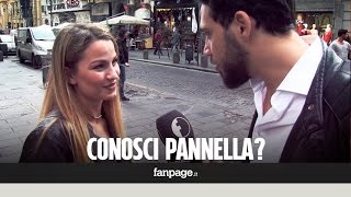 È morto Pannella  le Reazioni dei ventenni [upl. by Garret]