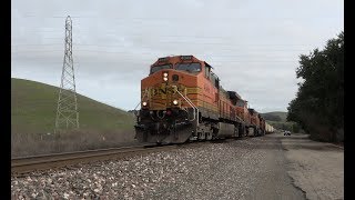 4K Trains in Northern California Vol 1 [upl. by Dnaltiak]