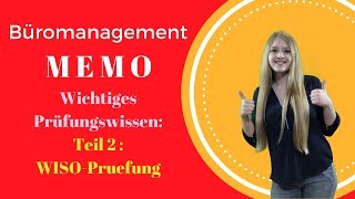 Wiso Prüfung Kauffrau für Büromanagement Kaufmann für Büromanagement [upl. by Drescher416]